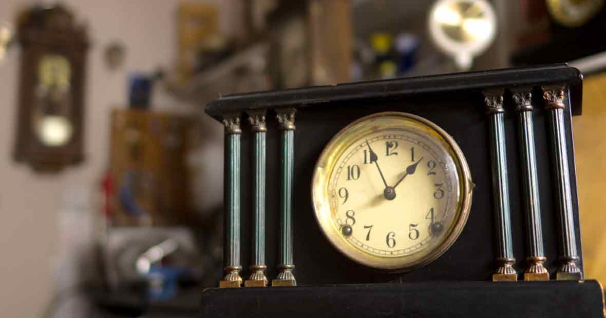 Antique mantel clocks